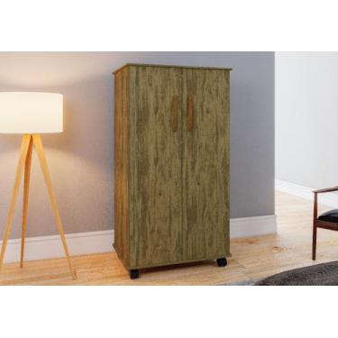 Imagem de Armário Quarto Multiuso Prateleira Sapateira Organizadora 2 Portas Hal