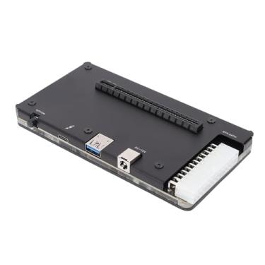 Imagem de Sanpyl Gabinete EGPU para Thunderbolt 3/4, JHL7440 USB4.0 ATX 24PIN PCIE 16X Slot, Dock de GPU Externo Com 1M de Cabo
