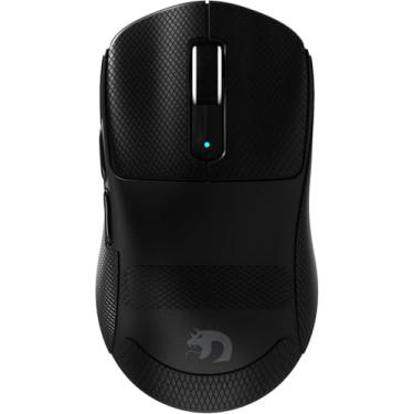 Imagem de Mouse para jogos sem fio MAMBASNAKE M3, 39 g ultra leve BT/2,4G sem fio/com fio, sensor óptico PAW3395PRO 40K DPI, bateria de 200 horas, fita, mouse de escritório para PC/Win/Mac (preto)
