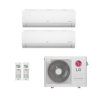 Imagem de Ar-Condicionado Multi Split Inverter LG 24.000 (1x Evap HW 12.000 + 1x