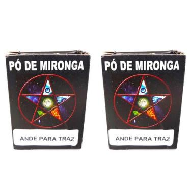 Imagem de Pó de Mironga Ande Para Traz Ritual Umbanda Macumba Exu Magia Simpatia