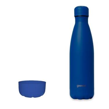 Imagem de Gocase Kit de Garrafa Térmica Para Água Urban 500ml + Base de Silicone - Azul
