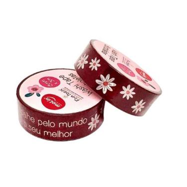 Imagem de Fita Adesiva Washi Tape Borboletas Fina Ideia - Molin