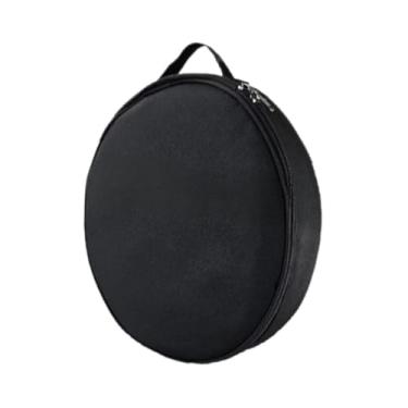 Imagem de IEUDNS Bolsa organizadora para cabos de carregamento de veículos elétricos, à prova d'água, fácil de transportar, leve e redonda, para viagens e uso, Preto