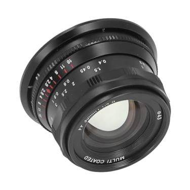 Imagem de Generic Lente de Foco Fixo de Quadro Completo, Lente da Câmera F1.4-F16 de 35 Mm para R6mark II R50 R100 para Montagem RF (Preto)
