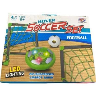 Imagem de Bola de Futebol Flutuante Recarregável Com Luz LED e Amortecedor de Es