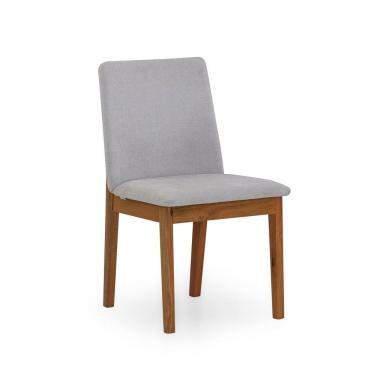 Imagem de Cadeira de Jantar Desmontável Cecília Off White/Jequitibá