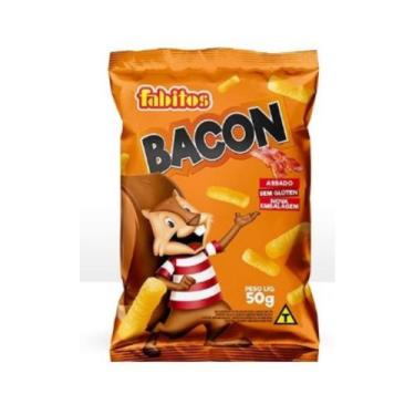 Imagem de Salgadinho Fabitos Bacon 50g C/ 10 Unidades