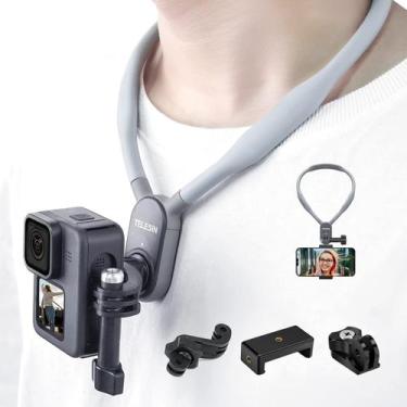 Imagem de Suporte de montagem no pescoço TELESIN Plus Magnetic para GoPro/Insta3
