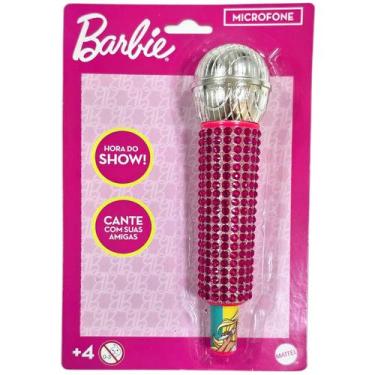 Imagem de Brinquedo Microfone da Barbie Hora Do Show - MATTEL