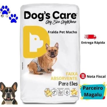 Imagem de Fralda Pet Macho,06 unidades ,Ultra Absorção - Dogs Care, GG