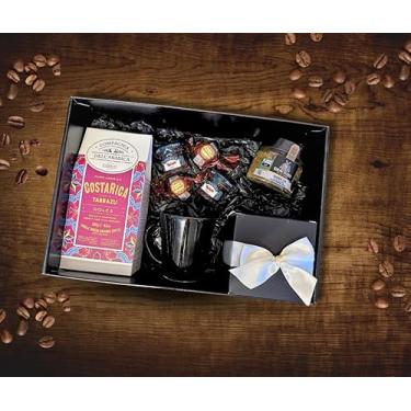 Imagem de Cesta de Café Gourmet Colombiano My Coffee is Black Presente Homem Chefe Namorado Corporativo