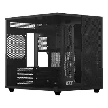 Imagem de Gabinete Dt3 Hyperflow Black 14139-8 Lateral Vidro M-atx/itx Nao Acompanha Fans U Unica Unica