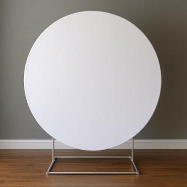 Imagem de Painel Festa Redondo C/Elástico 1,50m Cor Lisa Branco