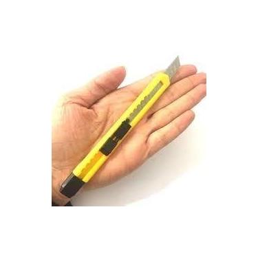 Imagem de Estilete Estreito Pequeno Amarelo - EXFAK