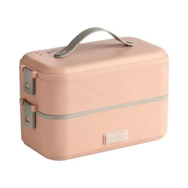 Imagem de Marmita Elétrica Portátil, Cozinhador De Arroz, Aquecedor De Alimentos