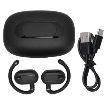 Imagem de aqxreight 144 Language Translator Earbuds Translation Earbuds Com 144 Idiomas Tradução Enc Redução de Ruído para Conversação da Conferência Viagem de Negócios da Conferência (Preto)