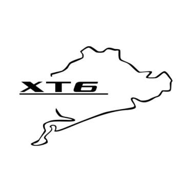 Imagem de Adesivo Para Tampa Do Tanque De Combustível Do Carro Cadillac Para Esc