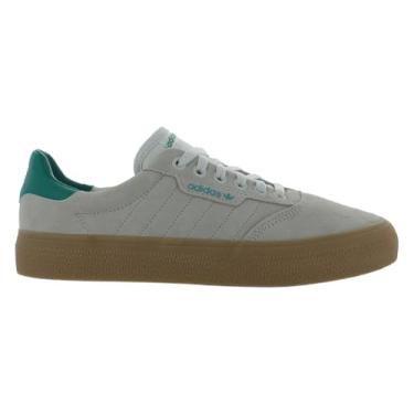 Imagem de adidas Originals Tênis de skate unissex adulto 3MC, 37, Giz, branco, glória, verde, chiclete 4, 39 BR