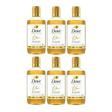 Imagem de Kit 6 Sabonete Líquido Dove Óleo De Banho Glicerinado 240ml