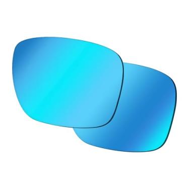 Imagem de VisionGlobal Lente de reposição azul espelhada polarizada para Ray-Ban Meta RW4006 Wayfarer, óculos de sol, homens e mulheres