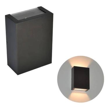 Imagem de 3X Arandela Alumínio 2 Focos Externa Interna + Lâmpada 5W 30