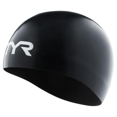 Imagem de TYR Tracer x Dome Cap Equipamento de natação, preto, grande