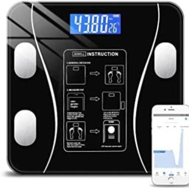 Imagem de Balança Inteligente Digital Bioimpedância Fitness Controle Total via A