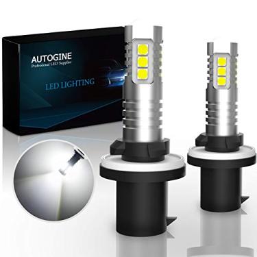Imagem de AUTOGINE Lâmpadas de neblina de LED 880 899, 2000 lúmens extremamente brilhantes 3030-SMD 892 886 890 lâmpadas de LED com projetor para carros de motocicleta, caminhões, SUV, faróis de neblina DRL (6000K xenon branco)