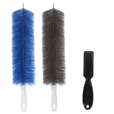 Imagem de CHGCRAFT 3 peças 3 cores escova de limpeza de ventilador escova de limpeza dobrável removedor de sujeira ferramenta de limpeza de poeira para ventilador ar condicionado