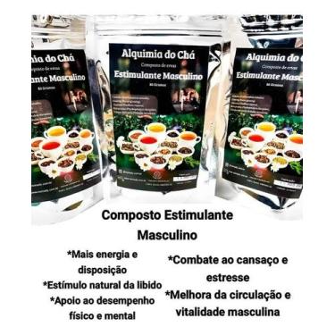 Imagem de Chá Composto Energizante Masculino 80 Gr - Nomady