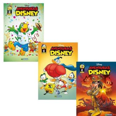 Imagem de Kit HQs Aventura Disney - Vol.23, Vol.39 e Vol.42 (3 Vol) - Kit de Liv
