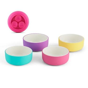 Imagem de Taças de porcelana para crianças Elk and Friends, manga de sucção anti