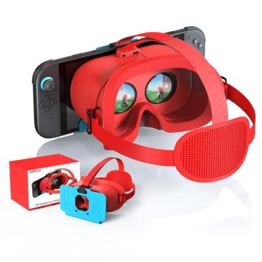 Imagem de Upgraded VR Headset for Nintendo Switch 2 (2025 New), Virtual Reality Glasses with Adjustable HD Lenses & Comfortable Head Strap, 3D Goggles for Switch 2 VR Games, Cool Kids Stuff for Boys & Girls