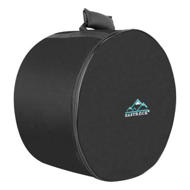 Imagem de EASTROCK Bolsa Tom Drum de 30,5 x 25,4 cm, leve e acolchoada com tecido Oxford, alça reforçada, bolsa de bateria macia para armazenamento e proteção de viagem (30,5 x 25,4 cm Tom)
