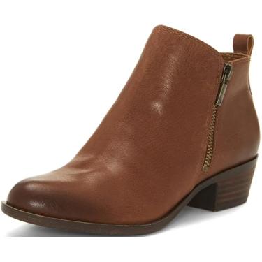 Imagem de Lucky Brand Bota feminina de cano curto, Caramelo, 8