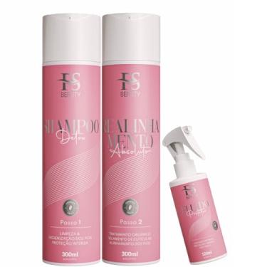 Imagem de Progressiva Sem Formol Orgânica + Protetor Térmico Fs Beauty