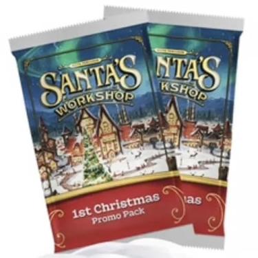 Imagem de Santa’s Workshop: First Christmas Promo Pack – Expansion for Santa’s Workshop Board Game by Elf Creek Games | Includes 5 Toy Cards, 5 Reindeer Cards & Rules Card | Family Strategy Game Add-On
