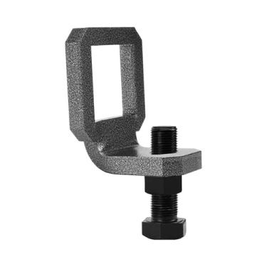 Imagem de KiBcsLic Grampo de engate antichoque de 2,5" Grampo receptor de engate de liga de aço resistente Fixador tensor para suporte de bicicleta de carga