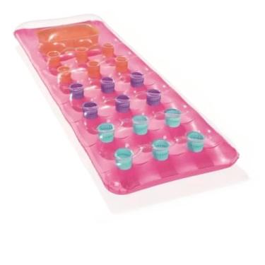 Imagem de Boia Colchão Inflável Bronzeador 1.75m, Bote Esteira para Piscina e Praia, Ideal para Adultos