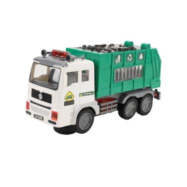 Imagem de Caminhão Coletor De Lixo Com Som E Luzes 4d
