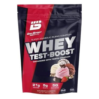 Imagem de WHEY TEST-BOOST 900G REFIL BIO SPORT (Baunilha)