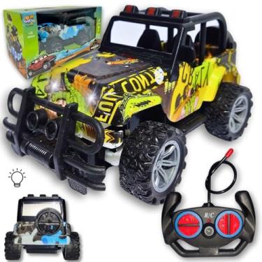Imagem de Carro De Controle Remoto 4x4 Super Potente Com Farol de Led