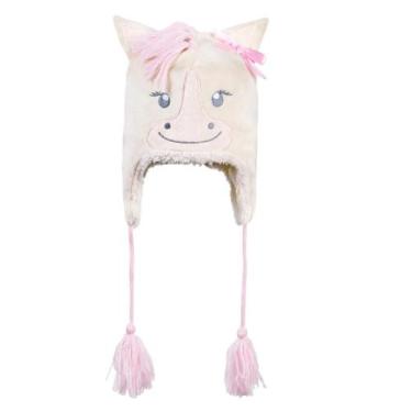 Imagem de Touca Gorro Infantil Peluciado Inverno Pimpolho Quentinha 3 A 6 Anos, 