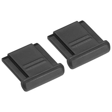 Imagem de Capa universal de 12 mm, capa de sapata quente de plástico, adequada para Nikon para Fujifilm para câmera Pentax DSLR/SLR, preta