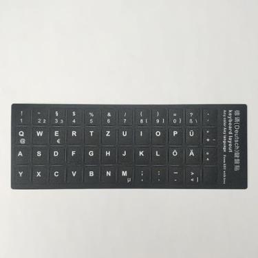 Imagem de Generic 2 adesivos de teclado multilíngues, adesivos de substituição de letras de teclado universais para computador, laptop, notebook, desktop