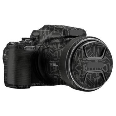 Imagem de COOLPIX P1100 Película Protetora de Vinil Película Protetora de Vinil Capa Decalques para Nikon COOLPIX P1100 (Circuit Titanium)