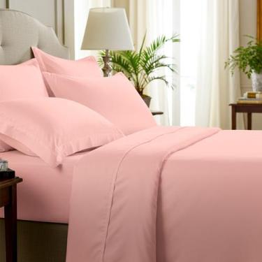 Imagem de Jogo de Cama Casa Di Valle Solteiro King 2 peças 400 Fios 100% Algodão