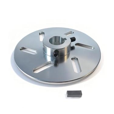 Imagem de COEFEPIY Disco de freio mecânico de 15 cm com furo de 2,5 cm para Manco 9598 9597 para Airheart MB-1 Yerf-Dog Carter ASW Go Kart para Predator 212cc 196cc 6,5hp GX160 Carter Drift Trike Cart Parts