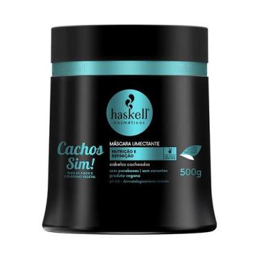 Imagem de Máscara Umectante Cachos Sim! 500g - Haskell